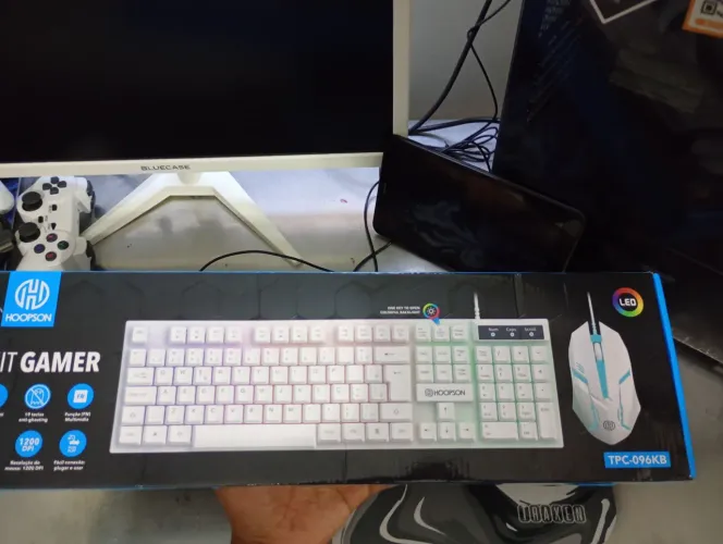 Kit teclado+mouse gamer rgb