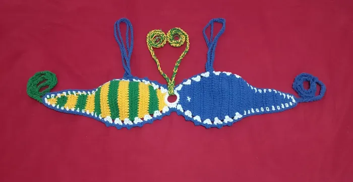 Cropped, top, touca do Brasil