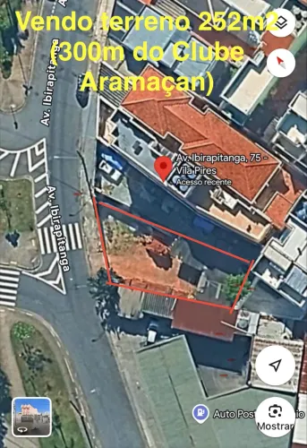 Terreno 252m2 - Vila Pires (Santo André)