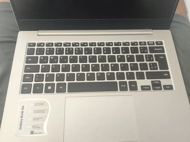 Vendendo um Galaxy Book Go