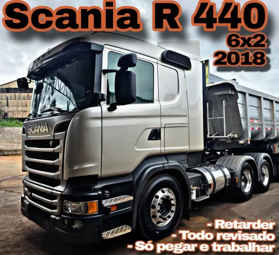 R 440 2018  6X2 - Retarder