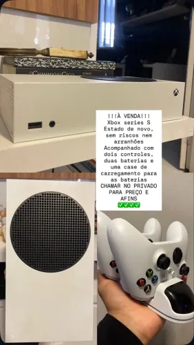 Xbox series S + 2 controles