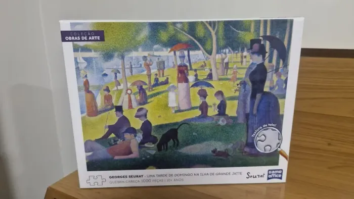 Quebra-Cabeça Georges Seurat - Tarde de Domingo (1000 Peças)