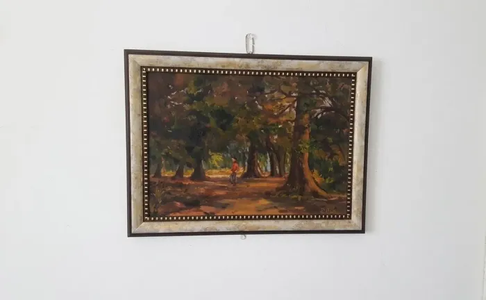 Vendo relíquia! Quadro Antigo Década de 70 Pintura a Óleo Legítima 