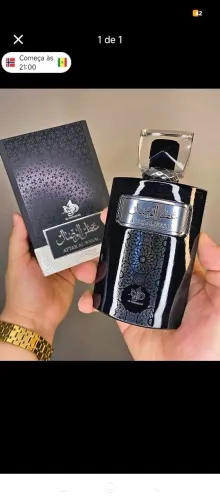 Perfume árabe attar al wesal masculino utilizado pelo cantor Gustavo Lima 
