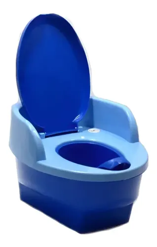 Pinico Infantil Musical 3x1 Redutor Degrau Pinico - Love COR AZUL