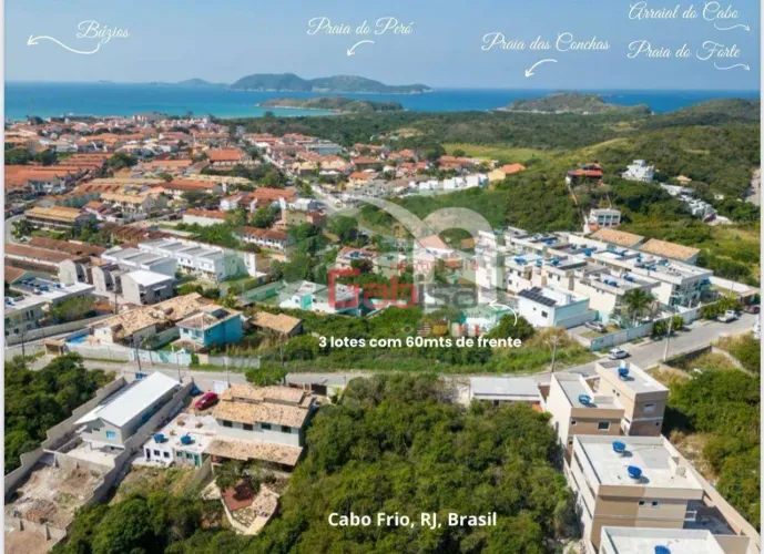 Terreno à venda, 1836 m² por R$ 2.000.000,00 - Peró - Cabo Frio/RJ
