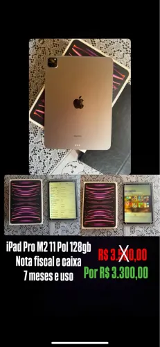 Ipad Pro M2 11 Pol 128gb 