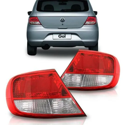 Par Lanterna Traseira Gol G5 Gv 08 09 10 11 12 Cristal pbvft pjpcu