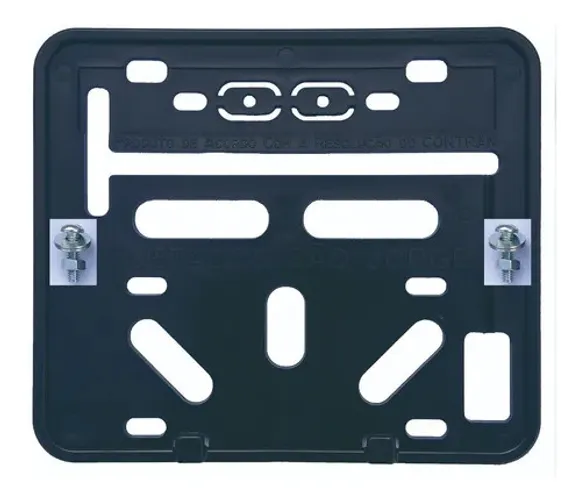 Suporte Para Placa De Moto - Retangular (universal)