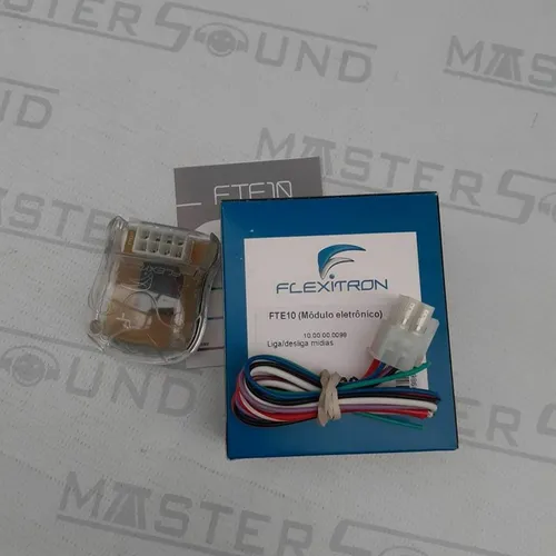 Módulo eletrônico. Liga e desliga mídias. Novo. Instalado.