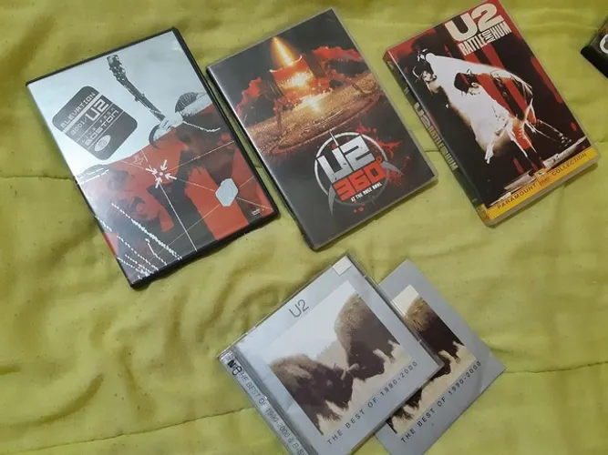 U2 CDs & DVDs "Raros" 