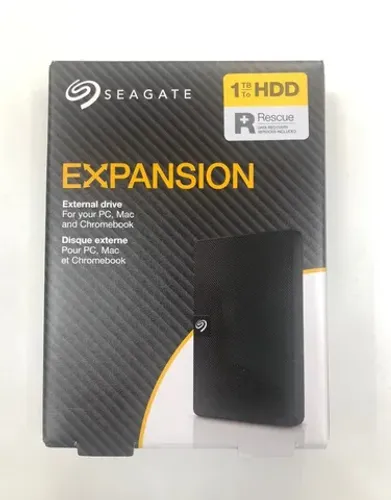 Hd Externo Seagate Expansion 1TB Portátil Original Novo na Caixa Lacrada