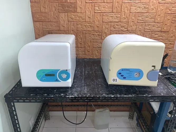 Manutenção em autoclave