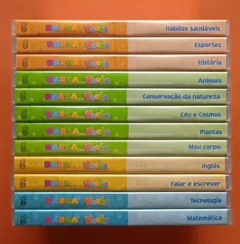 Dvd Coleção Barsa Hoobs 12 Dvds