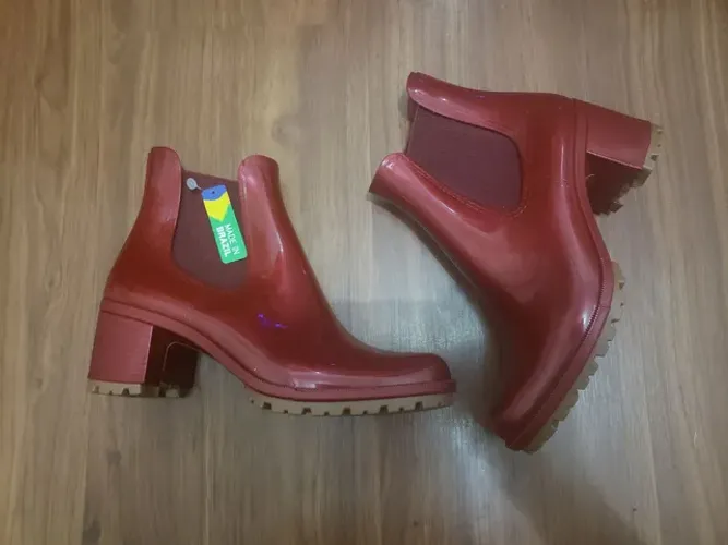 bota terra e água salado tratorado framboesa 38 linha melissa - entrego 
