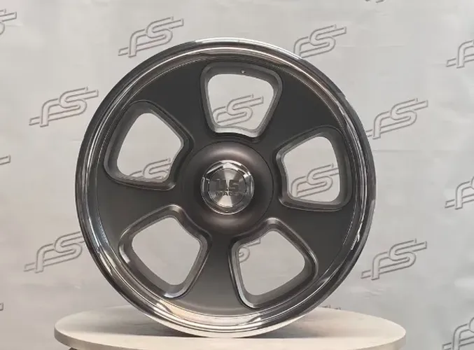Rodas U.S Mags Boulevard Grafite com borda diamantada aro 20 Tala 8 e 9,5 Furação 5x127