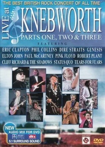 Live At Knebworth - Parts One, Two & Thre ( 02 DVD's)