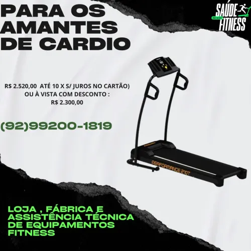 Esteira Athletic performance 210t com entrega e montagem