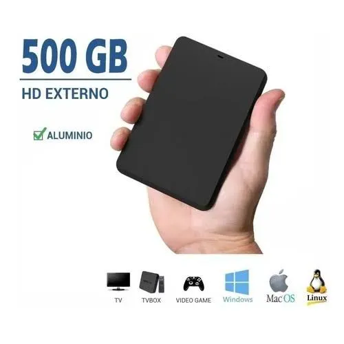 HD de 500 gigas externo