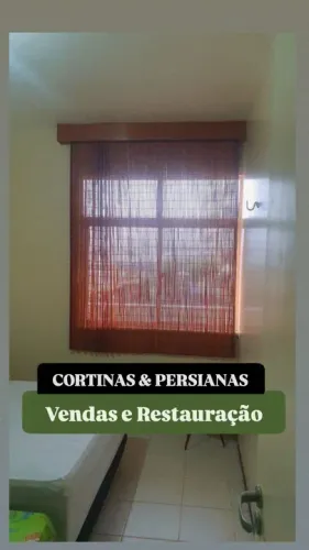 Cortinas de bambu para sua casa!