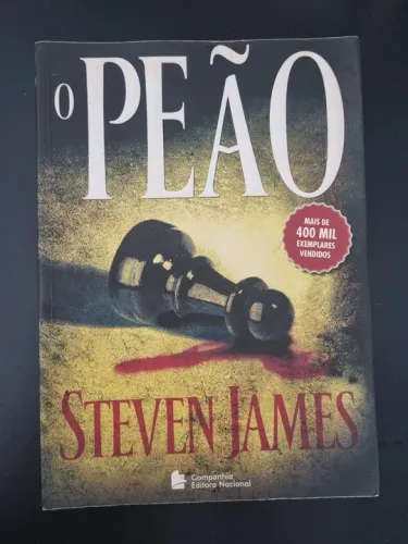 Livro O Peão. Steven James.