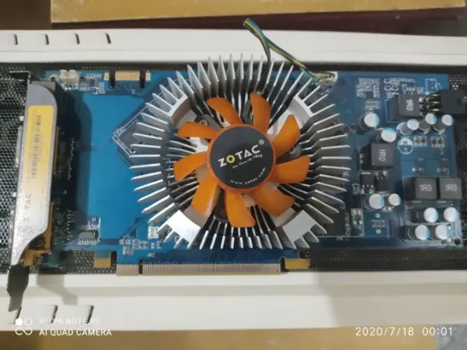 Placa de vídeo zotac 9600gt 512mb