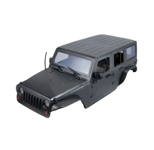 Bolha Rígida Jeep Rubicon para Automodelo escala 1:10 Rc Crawler