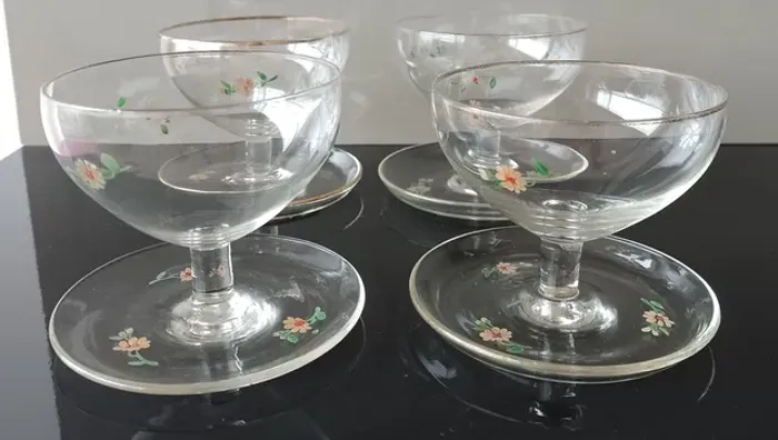 Taças de cristal de coleção