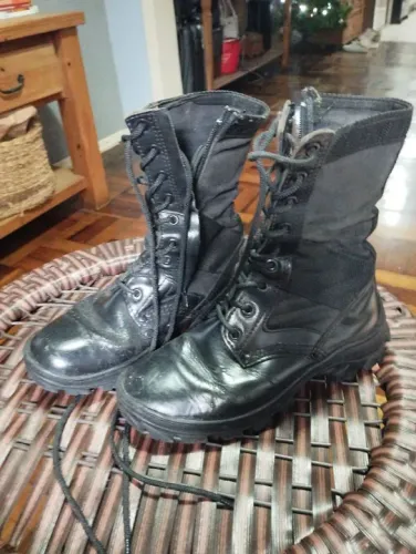 Botas Táticas Preta (coturno)
