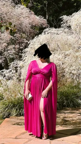 Vestido Rosa Fúcsia