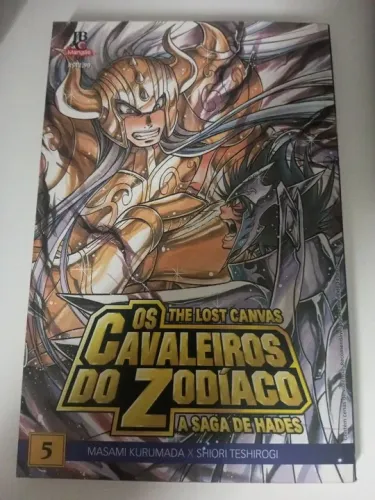 Mangá Cavaleiros do Zodíaco - The Lost Canvas - Vol. 5 - Saga de Hades editora jbc