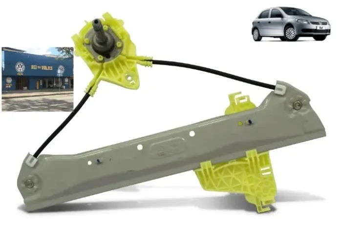 Maquina de vidro traseira direita manual Gol G5, 2009, 2010, 2011, 2012, 2013