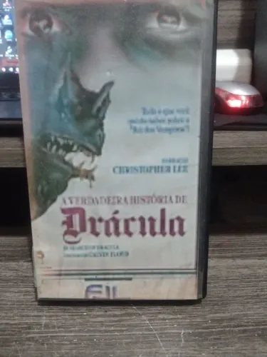 VHS A Verdadeira História de Drácula