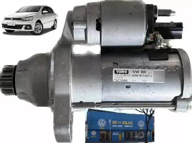 Motor de arranque Voyage G7 1.0 3 cilindros MPI