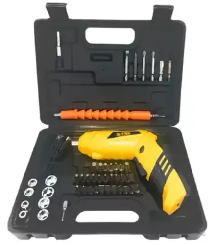 Kit Mini Parafusadeira Elétrica B-tek BT-DZ38 3,6V 