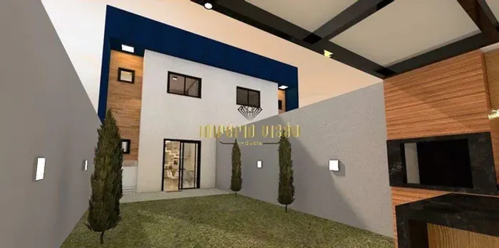 Casa à venda com 2 Dormitórios, sendo 2 Suíte e Quintal amplo com Área Gourmet no bairro J