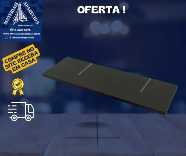 Prateleira Madeira Suporte Invisivel 20x60 - novo