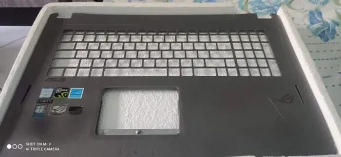Carcaça Teclado Notebook Asus Gl702