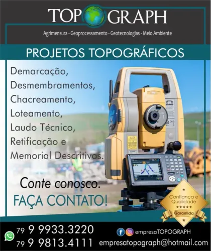 Georreferenciamento/Topografia/Drone/Mapeamento/SIGEF