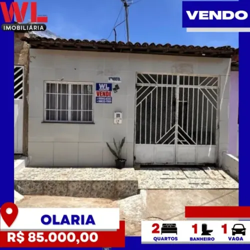VENDO- Casa no bairro Olaria