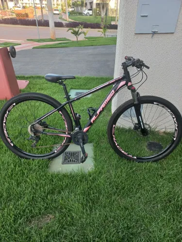 Bicicleta Aro 29 Alfameq Rosa e Preta
