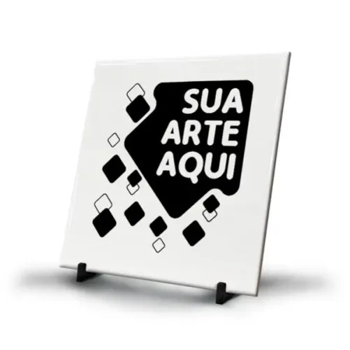 cerâmica/azulejo 15x15 ou 20x20 personalizado c/ foto