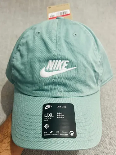 Boné Nike Sportswear H86 Washed Green Water 100% Original