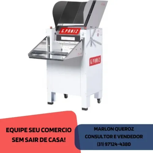 Cilindro de Massas G. Paniz 14KG Monofásico Novo