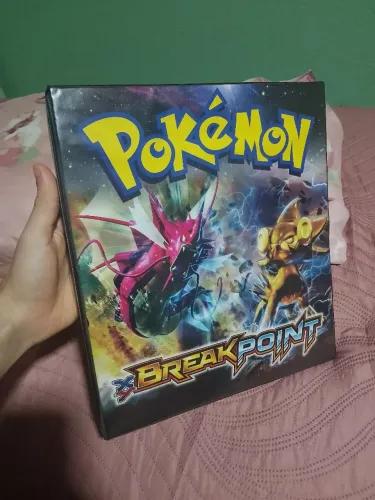 +900 cartas de Pokémon + Caderno Colecionador 