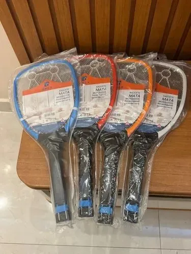 Raquete elétrica, mata mosquito + frente.