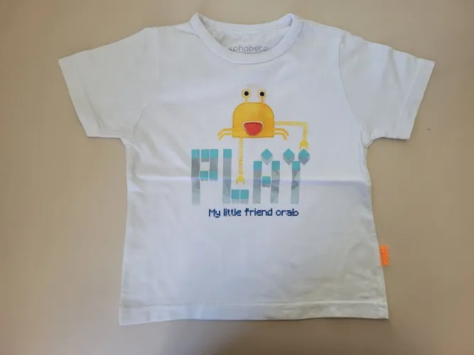 Camiseta Infantil Alphabeto 