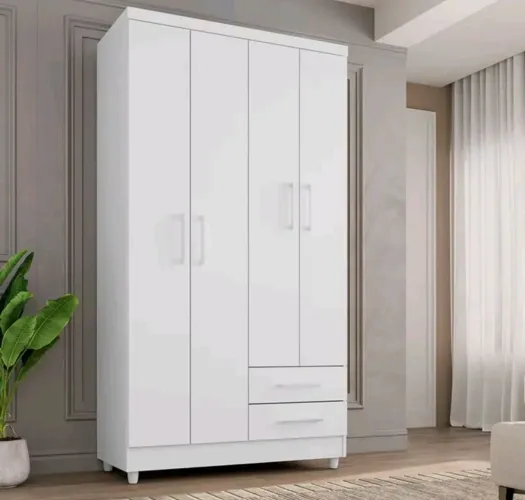 Guarda-roupa 4 Portas Madri Novos