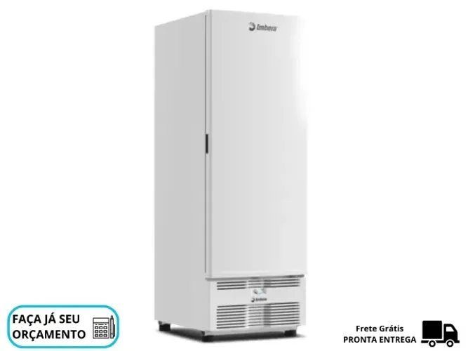 Freezer Vertical Imbera Branco 565L Novo